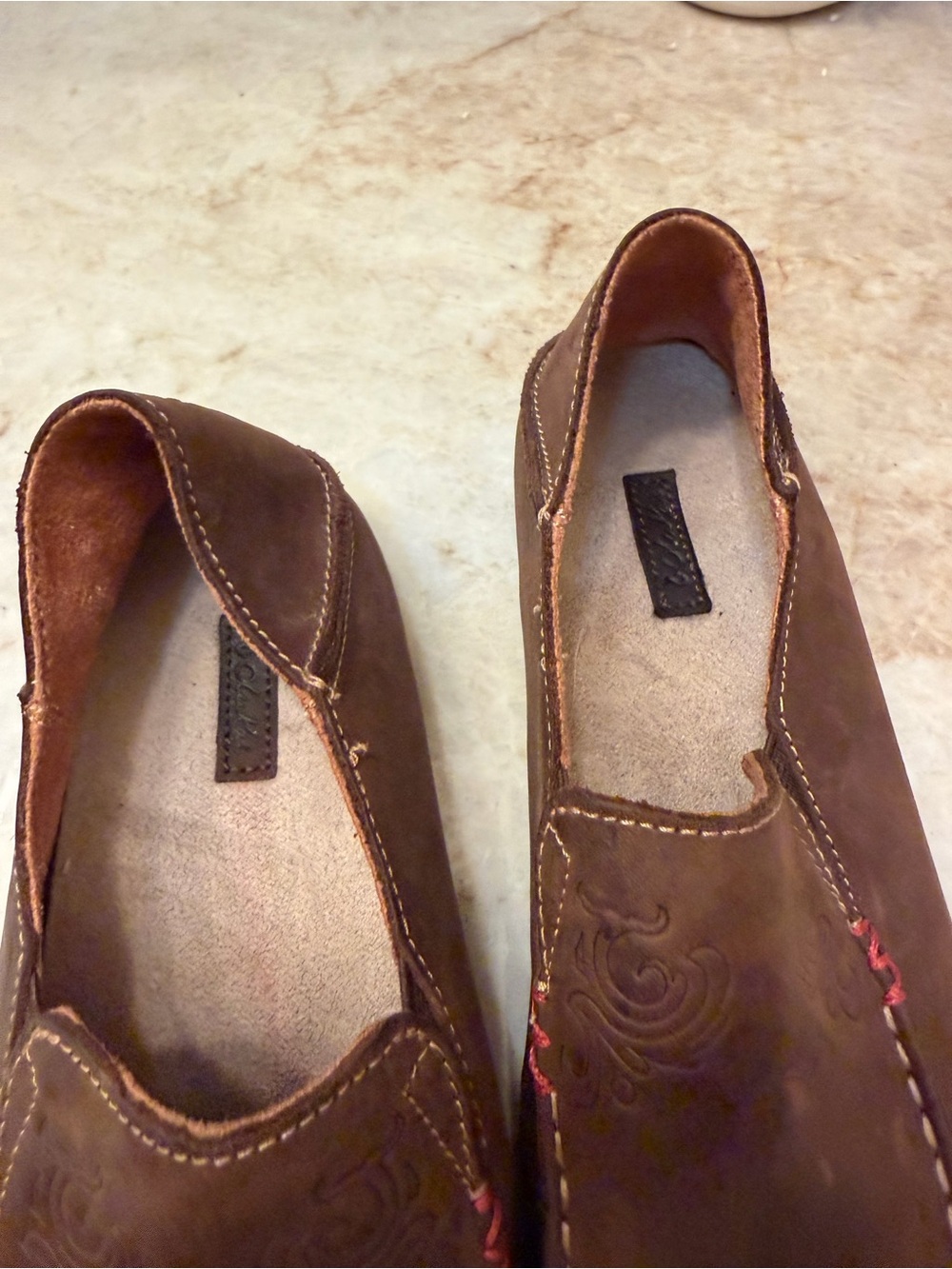 Olukai Women’s Nohea nubuck slip on shoes sz 8 - Picture 3 of 9